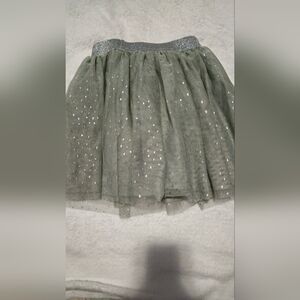 Green/Silver H&M tutu size 5t/6